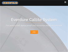 Tablet Screenshot of cementaid.co.uk